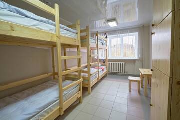 Фото номера Кровать в общем 4-местном номере для мужчин и женщин Хостелы KramHostel г. Краматорск 5